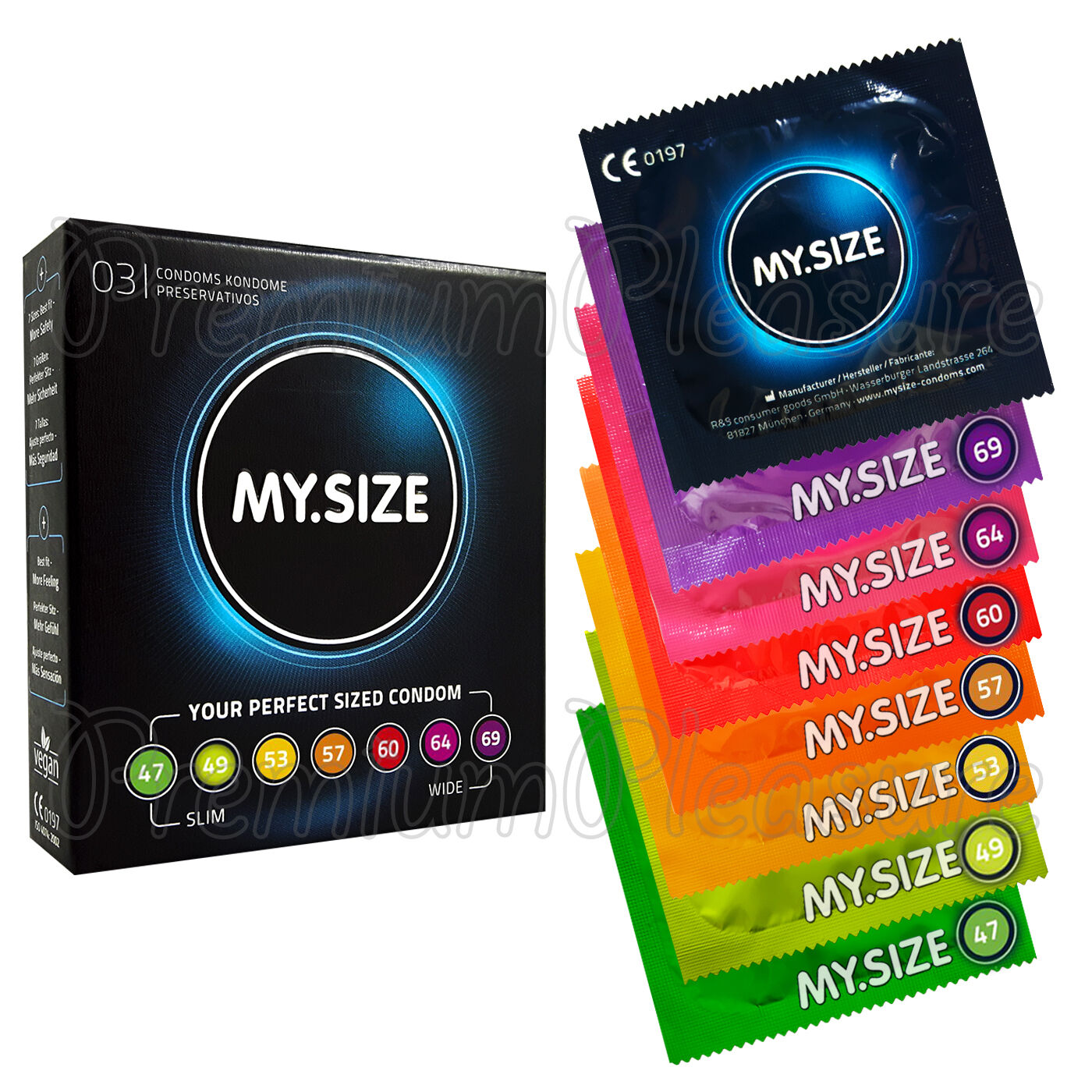 Preservativi ultra sottili - MISTER SIZE