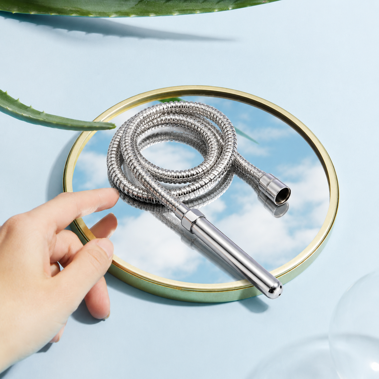 SteelCare – Doccia Anale in Acciaio per Igiene Intima Profonda