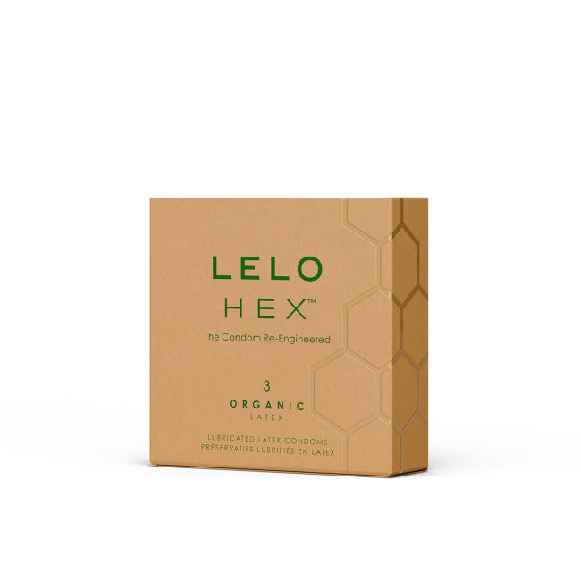 HexBio – Preservativi Organici con L-Arginina & Design Esagonale