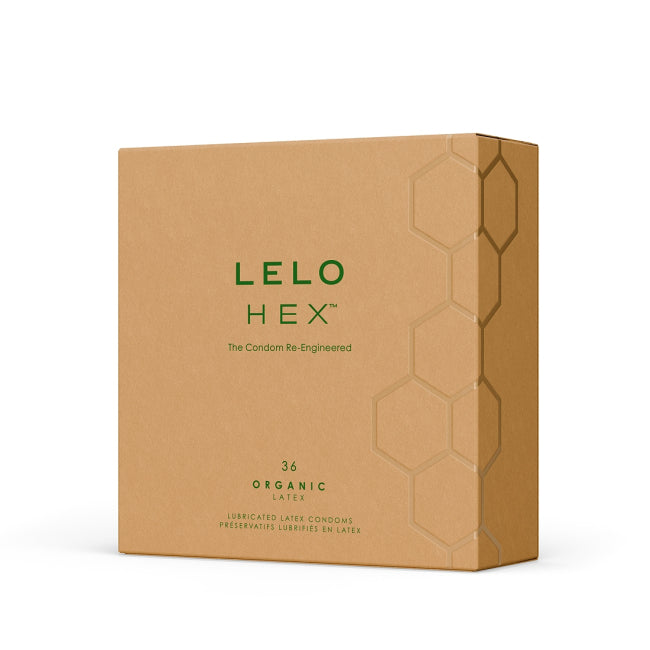 HexBio – Preservativi Organici con L-Arginina & Design Esagonale