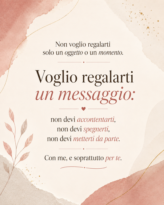 Voglio regalarti un messaggio 💕 | Buono regalo MySexCare