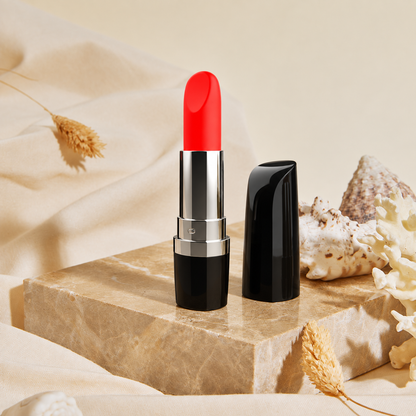 Lippsy – Mini Vibratore a Rossetto Compatto e Discreto