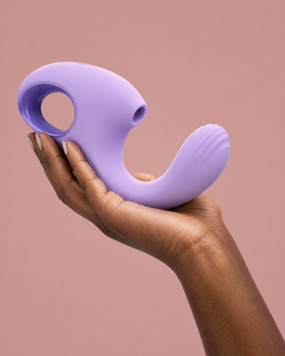 Vibrator mit Klitorissauger – Pulsar Love