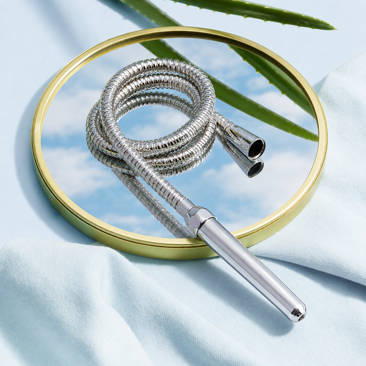 SteelCare – Doccia Anale in Acciaio per Igiene Intima Profonda