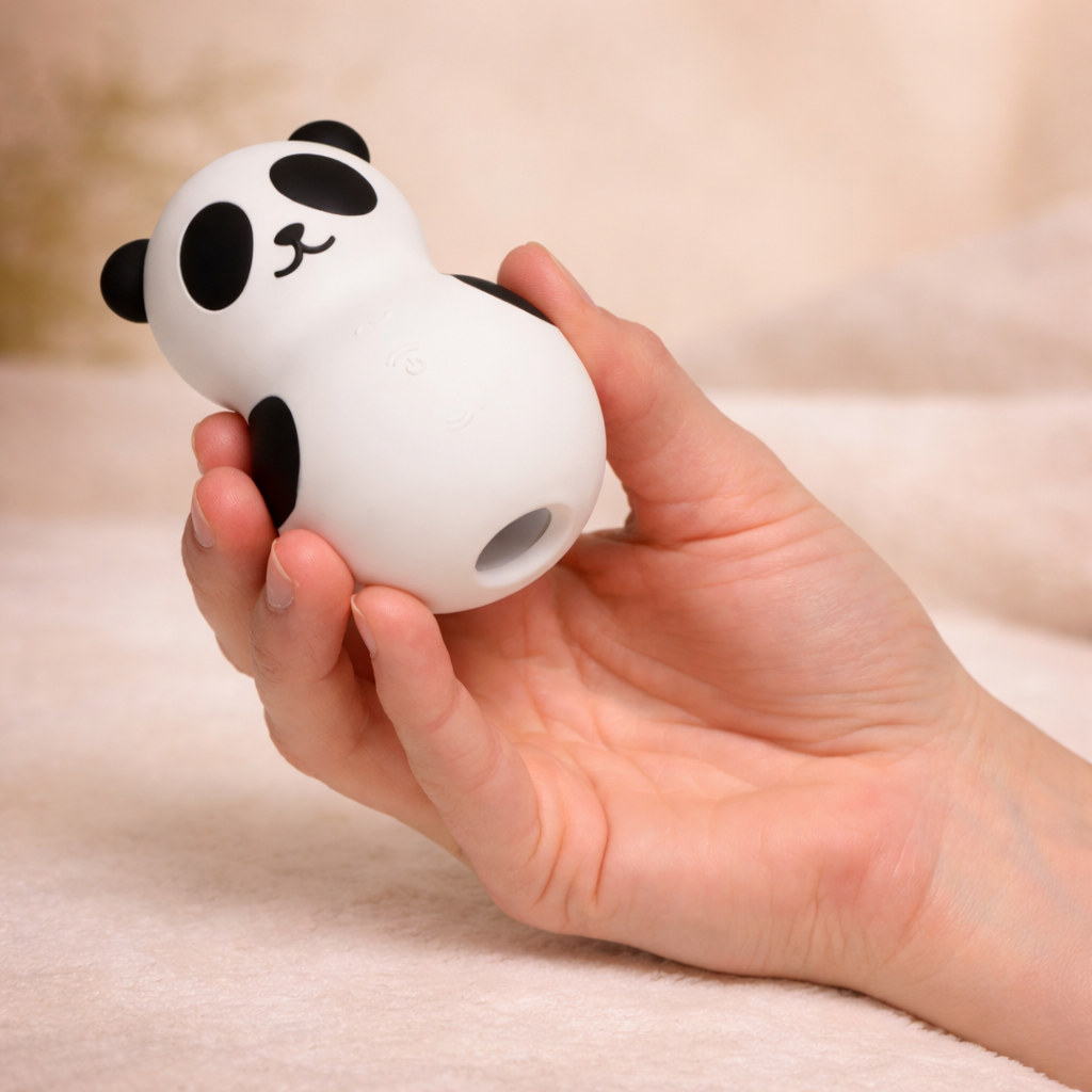 Panda Pulse – Stimolatore ad Aria con Vibrazione Ricaricabile Impermeabile