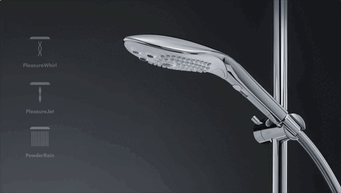 Wave Bliss – Soffione Doccia Stimolante 2 in 1