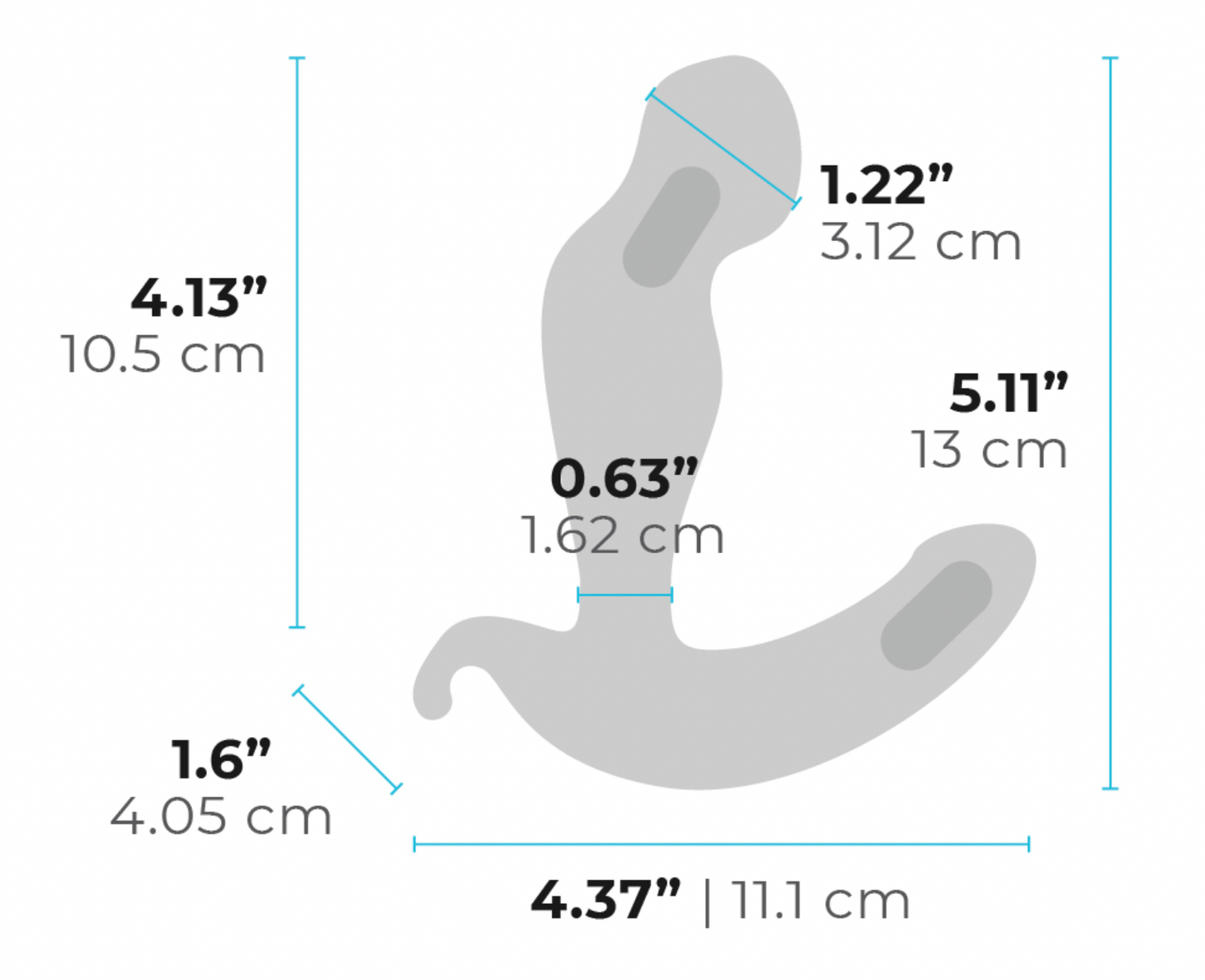 Vibratore prostatico - 360 PLUG