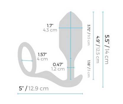 Plug vibrante per prostata - VIBRATING SNUG & TUG