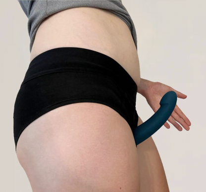 DuoMotion – Doppio Dildo Ergonomico Senza Imbracatura