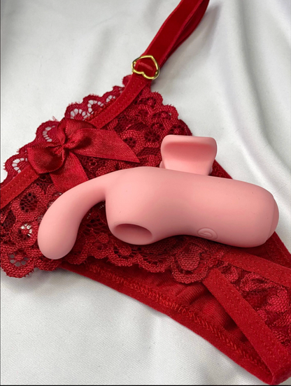 Bunny Touch – Stimolatore da Dito con Aspirazione e Vibrazione