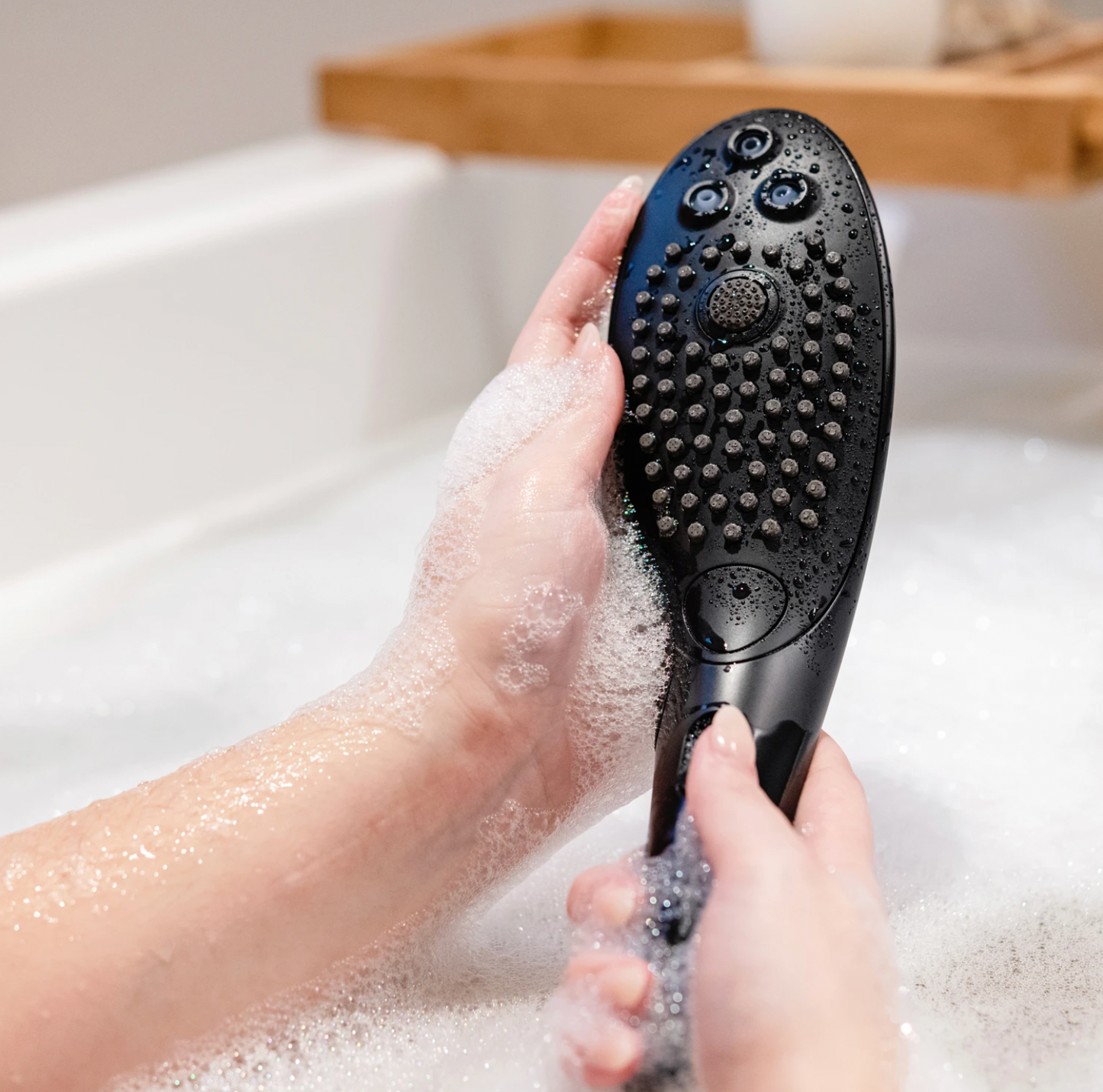 Wave Bliss – Soffione Doccia Stimolante 2 in 1