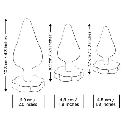 Bloom Train Kit – Set Progressivo di Plug Anali in Silicone