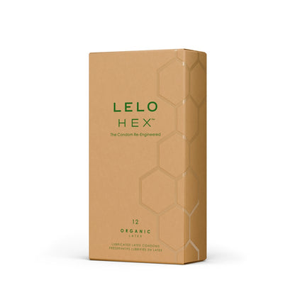 HexBio – Preservativi Organici con L-Arginina & Design Esagonale