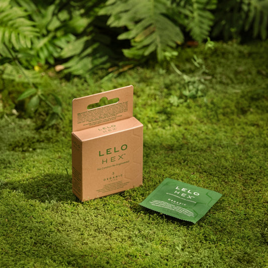 HexBio – Preservativi Organici con L-Arginina & Design Esagonale