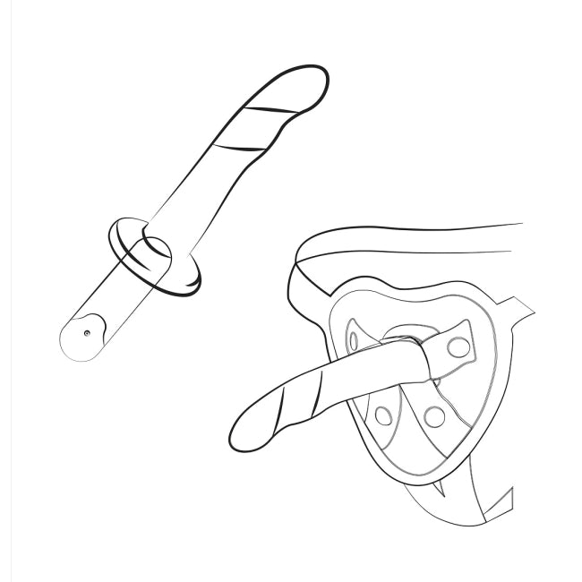 Dixi – Dildo Curvo con Ventosa in Silicone