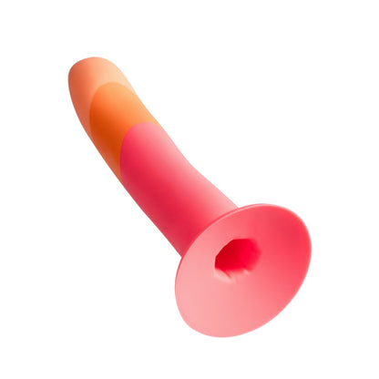 Dixi – Dildo Curvo con Ventosa in Silicone