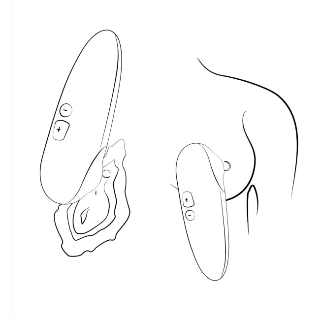 Airy Touch X – Stimolatore ad Aria Senza Contatto con 6 Intensità